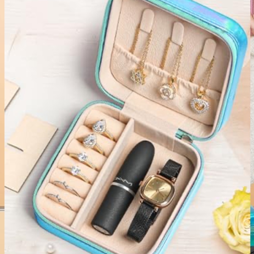 Portable Jewelry Box & Ankle Bracelet Bundle - Picture 7 of 11